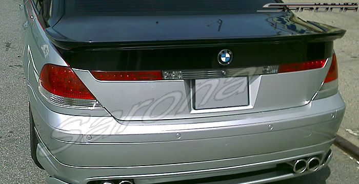 Custom BMW 7 Series Trunk Wing  Sedan (2005 - 2008) - $395.00 (Manufacturer Sarona, Part #BM-033-TW)